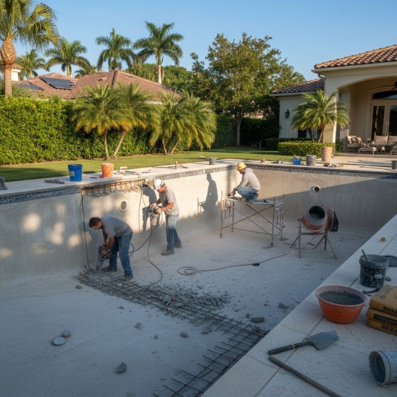 Pool Pavement Repair