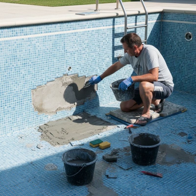 Swimming Pool Slab Repair