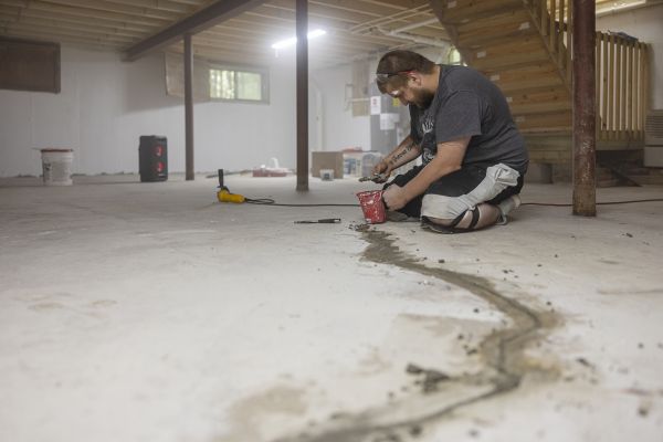 Concrete Floor Repair in Chico