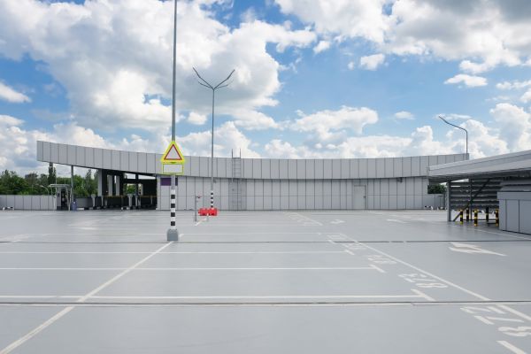 Concrete Parking Lot Repair in Chico
