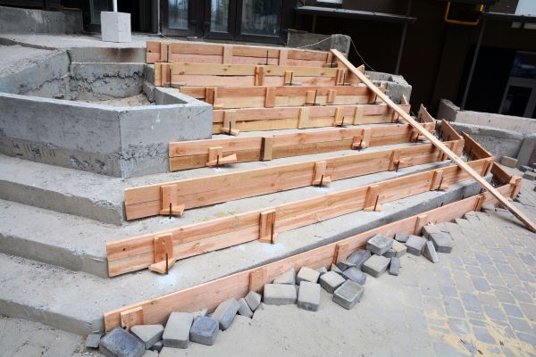 Cement Step Repair in Chico