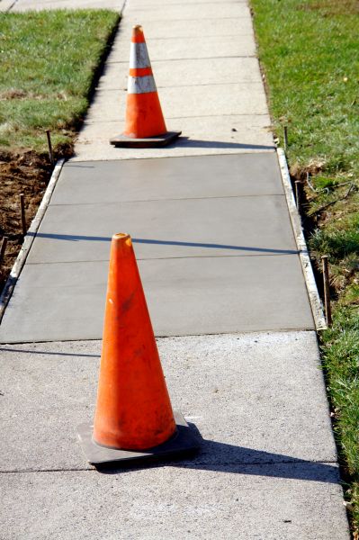Sidewalk Panel Replacement in Chico