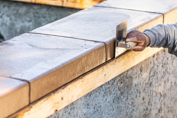 Concrete Coping Repair in Chico